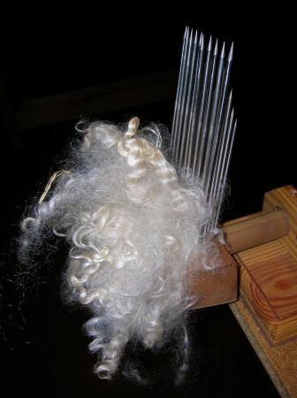 mohair on combs
