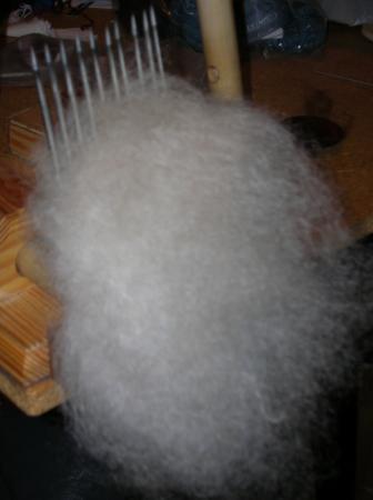 mohair on combs