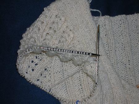 sleeve on summer sweater