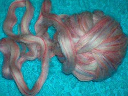 pink roving