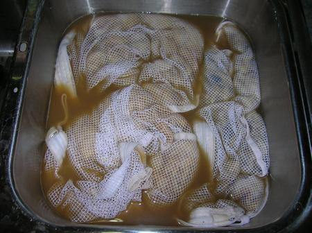 washing lamb's wool first wash