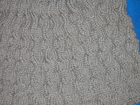 detail of Nicola stitch pattern