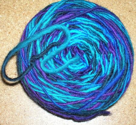 hand-dyed yarn