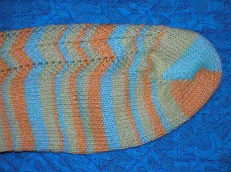 sherbet sock detail