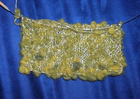 tufted yarn knit side