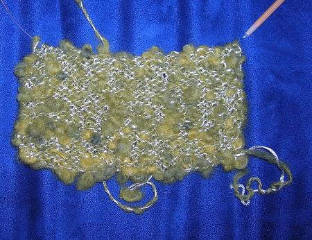 tufted yarn purl side