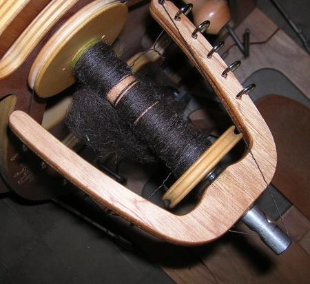 double-coated fleece on bobbin