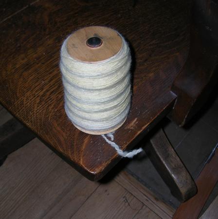 Suffolk lambswool on bobbin