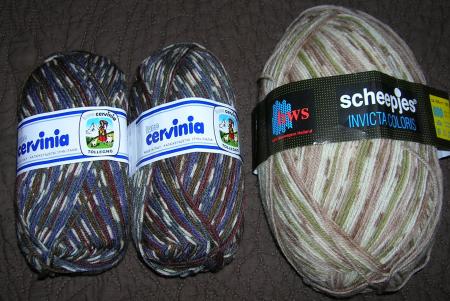 Misc. sock yarn