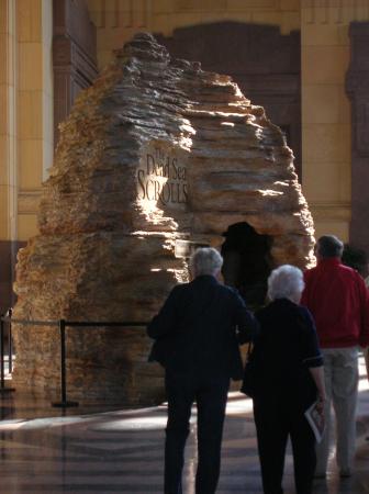 Dead Sea Scrolls exhibit