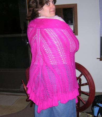 Handsome Triangle shawl