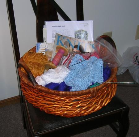 knitting basket