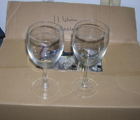 11 wine glasses