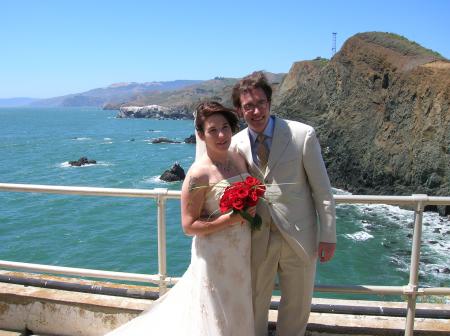 Ellen and Alex at lighthouse