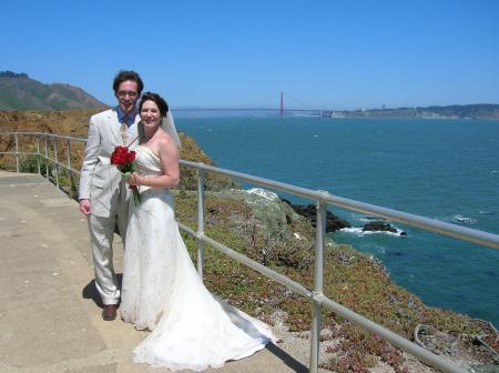 Ellen and Alex at lighthouse