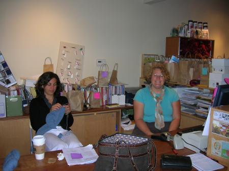 Barb and Rebecca at Stash in Berkeley