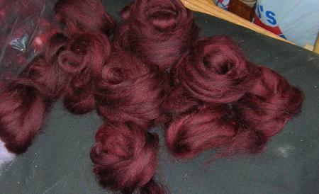 combed maroon superwash