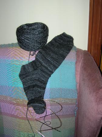 handspun sw sock